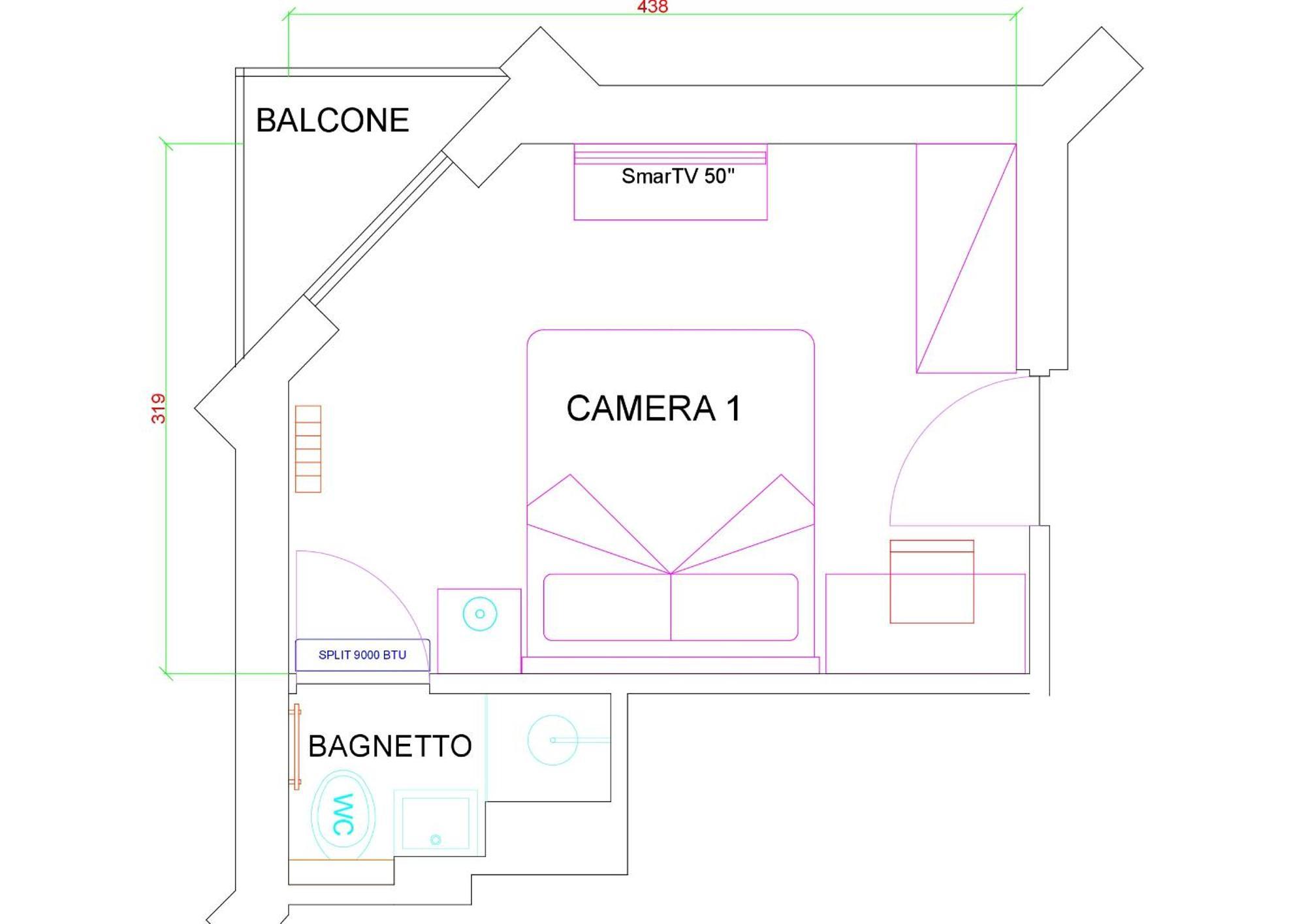 Panorama Lecce Bed & Breakfast Oda fotoğraf